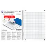 Quaderno spiralato micron Colors 5 mm con margine 210 x 297 mm 90 gr 90 fogli - 9338 - 1