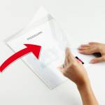 Cartellina per rilegatura Durabind - PVC - 21 x 29,7 cm - bianco - conf. 25 pezzi - Durable - 2250-02 - 4005546200293 - DMwebShop - 3