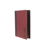PortaMenu Trendy 1 inserto doppio incluso A4,24 x 34 cm bordeaux - 9582 - 1