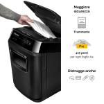 Distruggidocumenti AutoMax 130C - a frammenti - 32 lt - Fellowes - 4680102-99 - 43859683741 - DMwebShop - 4