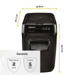 Distruggidocumenti AutoMax 130C - a frammenti - 32 lt - Fellowes - 4680102-99 - 43859683741 - DMwebShop - 5
