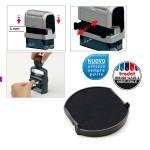 Tampone di ricambio 6,4642 nero - 9514 - 1