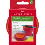 Vaschetta Click Go multiuso rossa Faber Castell - 9520 - 2
