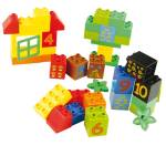 Mattoncini Midi da costruzione in ABS colori assortiti bauletto da 220 pezzi - 9024 - 2