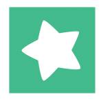 Fustella motivo stella dimensione sagoma 25 mm - 8904 - 1