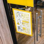 Cornice espositiva Duraframe A4,21 x 29,7 cm giallo - 11927 - 1