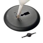 Espositore con cornice a scatto alluminio da pavimento A4 - 11914 - 3