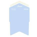 Busta Busta Silver FSC senza finestra gommata 11,4 x 16,2 cm 80 gr bianco - 12041 - 1