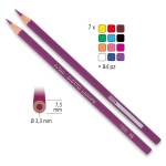 Pastelli laccato diametro mina 3,8 mm colori assortiti barattolo 84 pezzi 520100 - 11020 - 1