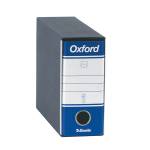 Registratore Oxford G81 - dorso 8 cm - memorandum 23 x 18 cm - blu - conf. 6 pezzi - Esselte - 390781050 - 8004157741054 - DMwebShop - 1