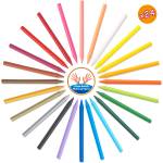 Pastelli colorati Plastidecor - plastica - colori assortiti - astuccio 24 colori - Bic - 8297724 - 3270220010722 - DMwebShop - 2