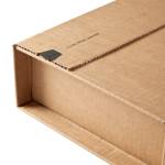 Scatola postale CP 020 - fustellata - formato A3 - 45,5 x 32 x 7 cm - cartone microonda - avana - conf. 20 pezzi - Colompac - CP20.18 - 4033657030584 - DMwebShop - 1