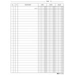 Schede in cartoncino dare-avere-saldo - 21 x 15 cm - conf. 100 pezzi - Edipro - E3336BL - 8023328333614 - DMwebShop - 1