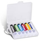 Tubi tempera 18 ml colori assortiti astuccio 6 pezzi - 11027 - 1