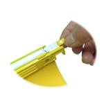 Cartella sospesa Joker cassetto interasse 39 cm fondo U 37 x 25 cm giallo - 12402 - 3