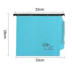 Cartella sospesa Joker - armadio - interasse 33 cm - fondo U-3 cm - 32,6 x 28 cm - blu - conf. 25 pezzi - Bertesi - 414F Link 3-A3 - 8058983261996 - DMwebShop - 1