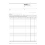 Blocco proposta commissione - 50-50 copia autoricopiante - 29,7 x 21,5 cm - Data Ufficio - DU16721C000 - 8008842585473 - DMwebShop - 1