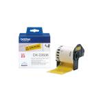 Nastro adesivo in pellicola nero giallo 62mm x 15,24mt DK - 22606,10789 - 1