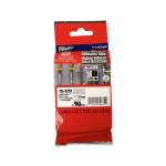 Nastro con adesivo resistente nero bianco 24 mm x 8mt - 10583