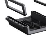 Supporto monitor Breyta - pieghevole - 8,2 x 35,4 x 30,4 cm - nero - Fellowes - 100016560 - 43859794911 - DMwebShop - 2