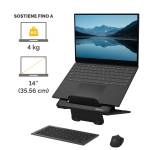 Supporto laptop Breyta nero - 14995 - 2