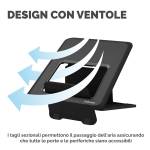 Supporto laptop Breyta nero - 14995 - 5