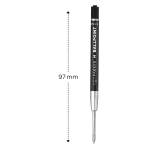 Refill sfera Quinkflow punta media plastica nero - 14732 - 1