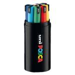 Marcatore Posca Pen PC1 con coperchio rosso punta extra fine 0,7 mm gift box 9 pezzi - M 84020266 - 8059484020266 - DMwebShop - 1