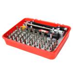 Portainserti di precisione con 51 inserti misure assortite - 12604 - 1