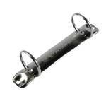 Raccoglitore foderato PPL 2 anelli tondi 30 mm dorso 4 cm 22 x 30 cm blu scuro - 13865 - 1