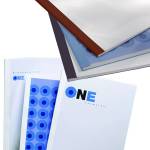 Cartelline termiche Business Line - 1,5 mm - leather rosso scatola 100 pezzi - GBC - IB451201 - 13465451201 - DMwebShop - 1