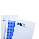 Cartelline termiche Business Line 1,5 mm leather bianco scatola 100 pezzi - 15246 - 1