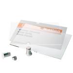 Targa per porte pareti Crystal Sign 10,5 x 10,5 cm - 13583 - 1