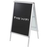 Inserto nero per cavalletto A Frame scrivibile - A1,13352 - 1