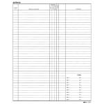 Registro arrivi-partenze - 31 x 24,5 cm - 46 pagine - conf. 2 pezzi - Edipro - E2839 - 8023328283902 - DMwebShop - 3