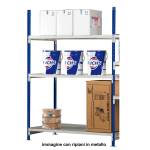 Scaffale Rang Eco 300 modulo aggiunta 3 ripiani portata ripiano 300 kg - 13113 - 1