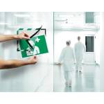 Cornice Duraframe Security adesiva pannello magnetico A4,21 x 29,7 cm verde bianco - 13666 - 5