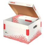 Scatola container Speedbox - Medium - 32,5 x 36,7 cm - dorso 26,3 cm - conf. 15 pezzi - Esselte - 623912 - 4049793026022 - DMwebShop - 4