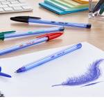 Penna a sfera con cappuccio Cristal Soft - punta 1,2 mm - rosso - conf. 50 pezzi - Bic - 9185201 - 3086123340640 - DMwebShop - 4