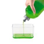 Dispenser detersivo stoviglie ProntoPiatti - con spugna abrasiva - 350 ml - Perfetto - 29118 - 8052474291189 - DMwebShop - 2