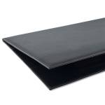 Sottomani doppio in similpelle - nero - 48 x 32 cm - City Time - 2190-N - 8002787021904 - DMwebShop - 2