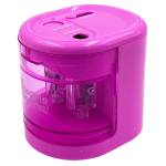 Temperamatite elettrico con contenitore - 2 fori - colori assortiti - Lebez - 4306 - 8007509043066 - DMwebShop - 5