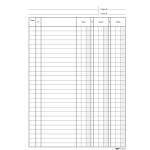 Registro dare-avere-saldo - 24 x 17 cm - 100 fogli - Edipro - E2689 - 8023328268909 - DMwebShop - 2