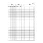 Registro contabilita dei lavori 31 x 21 cm 47pg numerate - 15888 - 2