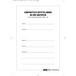 Fascicolo contratto di locazione libero 29,7 x 21 cm - 15920 - 1