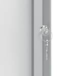 Bacheca per esterni fondo magnetico bianco 6 fogli A4 orizzontale - 16203 - 3