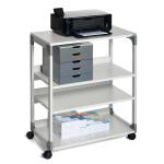 Mobile-carrello Multifunzione System 88 - 75 x 43,2 x 87,9 cm - 4 ripiani - con ruote - grigio - Durable - 3711-10 - 4005546301846 - DMwebShop - 1