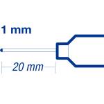 Marcatore Carpenter Pen 8850 - punta lunga e sottile - nero - Edding - E-8850/1 - 4004764880805 - DMwebShop - 3