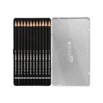 Matite Rembrandt Art Design astuccio metallo 12 matite assortite - 17246 - 1