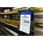 Buste identificative con fascette di aggancio A4 verticale blu - 17879 - 2